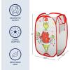 imageGrinch Dr Seuss Collapsible Laundry Basket Lightweight Clothes Storage Organizer Foldable Hamper for Bedroom ampamp Playroom Holiday Season Dcor