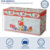 imageGrinch Dr Seuss Collapsible Storage Trunk with LidHoliday Organizer for Kids Bedroom Playroom ampamp NurseryDurable Fabric Box with HandlesFestive Christmas Storage Solution