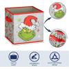 imageGrinch Dr Seuss Storage Cubes for Kids2 Pack Collapsible Fabric Bins with Handles Holiday Organizer Boxes for Bedroom Playroom ampamp Nursery Festive Christmas Storage Baskets