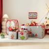 imageGrinch Dr Seuss Storage Cubes for Kids2 Pack Collapsible Fabric Bins with Handles Holiday Organizer Boxes for Bedroom Playroom ampamp Nursery Festive Christmas Storage Baskets