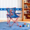 imageMarvel Spiderman Kids Folding Camp Chair with Cup Holder and Carry CasePortable Outdoor Chair for Camping Beach and Backyard Fun