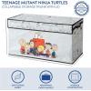 imagePeanuts Collapsible Storage Trunk with LidLarge Chest Organizer for Kids Bedroom Playroom ampamp NurseryDurable Fabric Toy Box with Handles