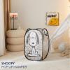 imagePeanuts Snoopy Collapsible Laundry Basket Lightweight Clothes Storage Organizer Foldable Hamper for Bedroom ampamp Playroom