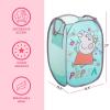 imagePeppa Pig Collapsible Laundry Basket Lightweight Clothes Storage Organizer Foldable Hamper for Bedroom ampamp Playroom