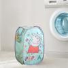 imagePeppa Pig Collapsible Laundry Basket Lightweight Clothes Storage Organizer Foldable Hamper for Bedroom ampamp Playroom