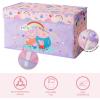 imagePeppa Pig Collapsible Storage Trunk with LidLarge Chest Organizer for Kids Bedroom Playroom ampamp NurseryDurable Fabric Toy Box with Handles