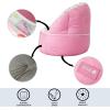 imagePeppa Pig Kids Bean Bag Chair Soft Plush Lounge Seat with Rainbow ampamp Family Print Cozy Chair for Bedroom Playroom or NurseryPink