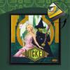 imageWicked The Musical Movie Canvas Wall ArtGlinda and Elphaba Framed Print Wizard of Oz Musical Inspired Home Dcor12quotx12quot