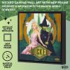 imageWicked The Musical Movie Canvas Wall ArtGlinda and Elphaba Framed Print Wizard of Oz Musical Inspired Home Dcor12quotx12quot