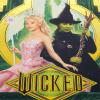 imageWicked The Musical Movie Canvas Wall ArtGlinda and Elphaba Framed Print Wizard of Oz Musical Inspired Home Dcor12quotx12quot