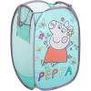 imagePeppa Pig Collapsible Laundry Basket Lightweight Clothes Storage Organizer Foldable Hamper for Bedroom ampamp Playroom