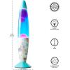 imageIdea Nuova Disney Stitch Liquid Rocket Volcano Novelty Motion Lamp with Blue Liquid and Purple Wax 13quot HStitch