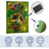 imageTeenage Mutant Ninja Turtles LED Wall Art for Kids115x1575 Inch LightUp Canvas Dcor with Hanging Hooks Battery Operated Night Light for Toddlers ampamp Childrens Bedrooms or Playrooms