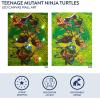 imageTeenage Mutant Ninja Turtles LED Wall Art for Kids115x1575 Inch LightUp Canvas Dcor with Hanging Hooks Battery Operated Night Light for Toddlers ampamp Childrens Bedrooms or Playrooms