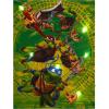 imageTeenage Mutant Ninja Turtles LED Wall Art for Kids115x1575 Inch LightUp Canvas Dcor with Hanging Hooks Battery Operated Night Light for Toddlers ampamp Childrens Bedrooms or Playrooms