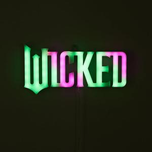 imageWicked the Movie Neon LED Hanging Wall Art Decorative Lighting for Kids Bedroom ampamp Playroom Wall Dcor 44 x 894