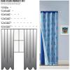 imageGabbys Dollhouse 2 Piece Sheer Overlay Window Panel Set 63 x 38 Curtain with Cakey Cat Foil Print One Blackout Panel ampamp One Decorative Sheer Kids Bedroom Window Curtains Rod Pocket Easy HangPaw Patrol
