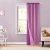 imageGabbys Dollhouse 2 Piece Sheer Overlay Window Panel Set 63 x 38 Curtain with Cakey Cat Foil Print One Blackout Panel ampamp One Decorative Sheer Kids Bedroom Window Curtains Rod Pocket Easy HangGabbys Dollhouse