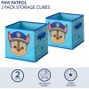 imageBatman Kids Storage Cubes 2 Pack Foldable Fabric Bins with Handles Collapsible Organizer Boxes for Bedroom Playroom ampamp Nursery Durable Kids Storage SolutionPaw Patrol