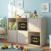 imageBatman Kids Storage Cubes 2 Pack Foldable Fabric Bins with Handles Collapsible Organizer Boxes for Bedroom Playroom ampamp Nursery Durable Kids Storage SolutionBatman