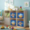 imageSuperman Kids Storage Cubes 4 Pack Foldable Fabric Bins with Handles Collapsible Organizer Boxes for Bedroom Playroom ampamp Nursery Durable Kids Storage SolutionPaw Patrol