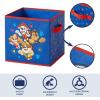 imageSuperman Kids Storage Cubes 4 Pack Foldable Fabric Bins with Handles Collapsible Organizer Boxes for Bedroom Playroom ampamp Nursery Durable Kids Storage SolutionPaw Patrol