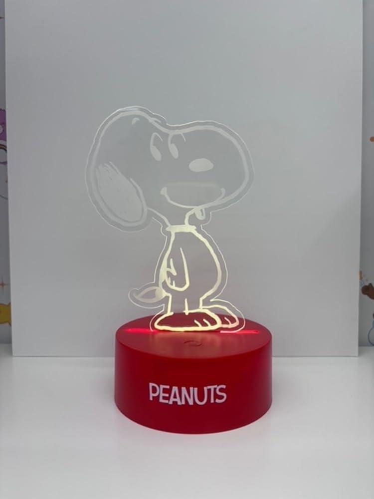 image:imageStrawberry Shortcake 3D Illusion LED Lamp Night Light with Color Changing EffectDesk Lamp for Bedroom Nursery Playroom DcorPeanuts Snoopy