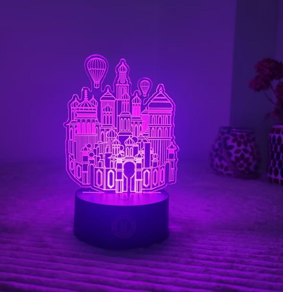 image:imageStrawberry Shortcake 3D Illusion LED Lamp Night Light with Color Changing EffectDesk Lamp for Bedroom Nursery Playroom DcorWicked Castle