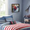 image:imageIdea Nuova Disney Winnie the Pooh Childrens Dual Layer Wall Hanging Art DcorMDF Frame 16x16Marvel