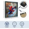 image:imageIdea Nuova Disney Winnie the Pooh Childrens Dual Layer Wall Hanging Art DcorMDF Frame 16x16Marvel