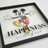 image:imageIdea Nuova Disney Winnie the Pooh Childrens Dual Layer Wall Hanging Art DcorMDF Frame 16x16Mickey Mouse