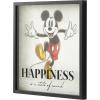image:imageIdea Nuova Disney Winnie the Pooh Childrens Dual Layer Wall Hanging Art DcorMDF Frame 16x16Mickey Mouse