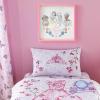 image:imageIdea Nuova Disney Winnie the Pooh Childrens Dual Layer Wall Hanging Art DcorMDF Frame 16x16Pink Disney