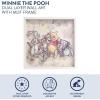 image:imageIdea Nuova Disney Winnie the Pooh Childrens Dual Layer Wall Hanging Art DcorMDF Frame 16x16Winnie the Pooh