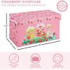 image:imageStrawberry Shortcake Collapsible Storage Trunk with LidLarge Durable Kids Toy Box Organizer for Bedroom ampPlayroom285x145x16