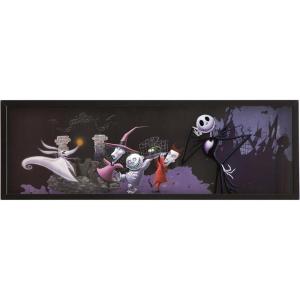 image:imageIdea Nuova Disney Winnie the Pooh Childrens Dual Layer Wall Hanging Art DcorMDF Frame 16x16Nightmare Before Christmas
