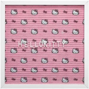 image:imageStrawberry Shortcake 12x12 Letter Board Message Board Sign for Desk Room Decor Quotes Notes amp Personalized DisplayIncludes 145 CharactersHello Kitty