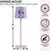 image:imageDisney Lilo and Stitch Kids Touch Night Light Lamp Rechargeable Battery Operated Bedroom Table Lamp with Touch OnOff Portable LED Desk Light with Charging Cord for Nursery amp Childrens RoomMinnie Mouse