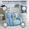 image:imageIdea Nuova Sanrio Hello Kitty Kids Foam Filled Bean Bag Chair Soft Plush Character Lounge Seat for Bedroom or PlayroomBluey