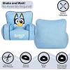 image:imageIdea Nuova Sanrio Hello Kitty Kids Foam Filled Bean Bag Chair Soft Plush Character Lounge Seat for Bedroom or PlayroomBluey