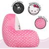 image:imageIdea Nuova Sanrio Hello Kitty Kids Foam Filled Bean Bag Chair Soft Plush Character Lounge Seat for Bedroom or PlayroomHello Kitty