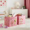 image:imageStrawberry Shortcake Storage Cubes for Kids2 Pack 10x10 Collapsible Fabric Bins with Handles Organizer Boxes with Handles for Bedroom Playroom amp Nursery