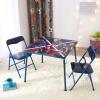 image:imageSega Sonic The Hedgehog Kids Table and Chair Set 3Piece Square Table with 2 Folding Chairs for Playroom amp ActivitiesAvengers