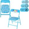 image:imageSega Sonic The Hedgehog Kids Table and Chair Set 3Piece Square Table with 2 Folding Chairs for Playroom amp ActivitiesBaby Shark