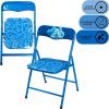 image:imageSega Sonic The Hedgehog Kids Table and Chair Set 3Piece Square Table with 2 Folding Chairs for Playroom amp ActivitiesBlues Clues