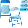 image:imageSega Sonic The Hedgehog Kids Table and Chair Set 3Piece Square Table with 2 Folding Chairs for Playroom amp ActivitiesCocomelon