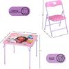 image:imageSega Sonic The Hedgehog Kids Table and Chair Set 3Piece Square Table with 2 Folding Chairs for Playroom amp ActivitiesGabbys Dollhouse