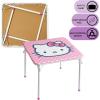 image:imageSega Sonic The Hedgehog Kids Table and Chair Set 3Piece Square Table with 2 Folding Chairs for Playroom amp ActivitiesHello Kitty