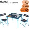 image:imageSega Sonic The Hedgehog Kids Table and Chair Set 3Piece Square Table with 2 Folding Chairs for Playroom amp ActivitiesJurassic World