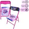 image:imageSega Sonic The Hedgehog Kids Table and Chair Set 3Piece Square Table with 2 Folding Chairs for Playroom amp ActivitiesMy Little Pony
